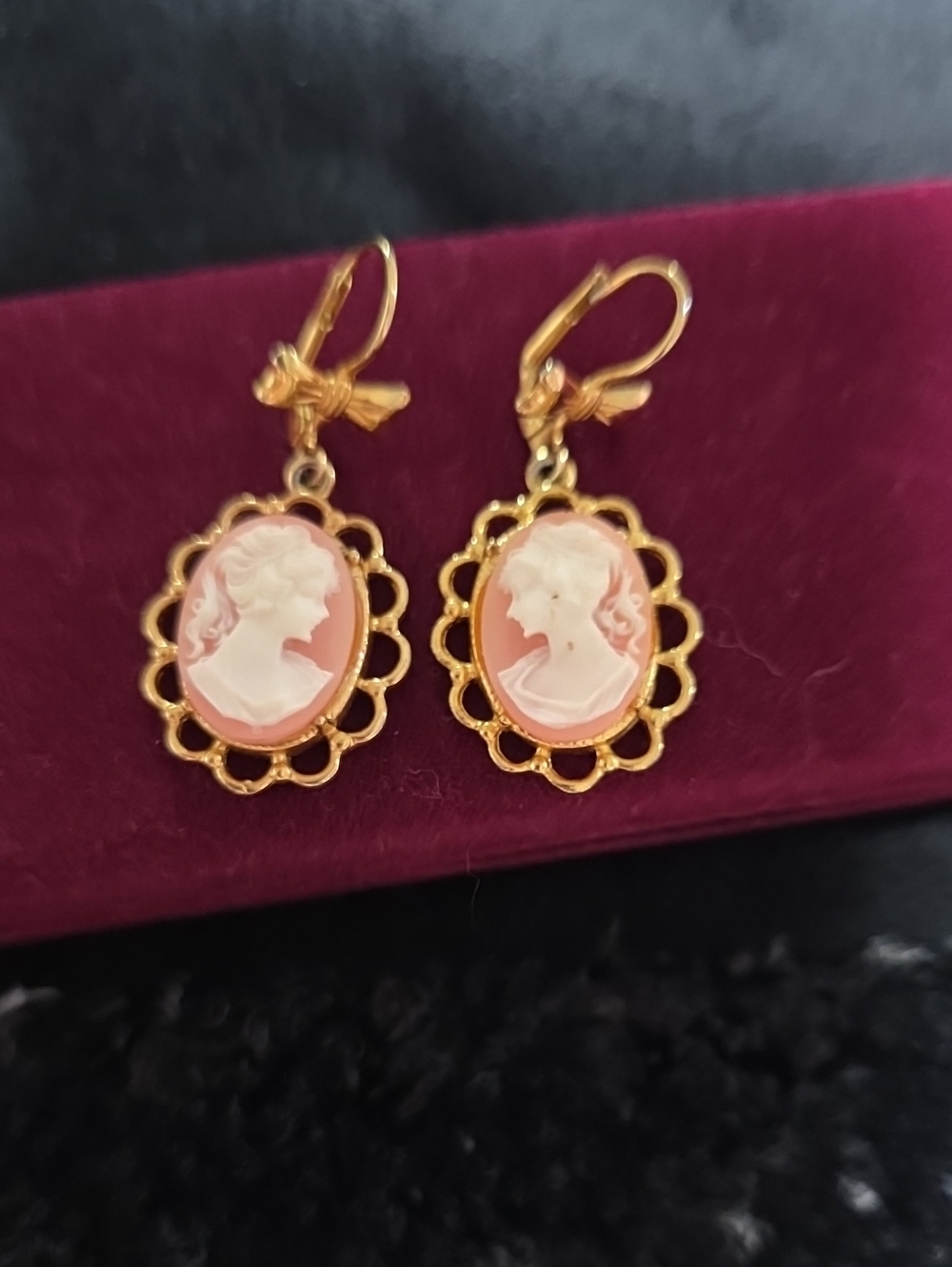 Cameo Earrings